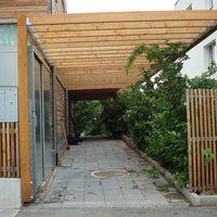 Carport aus Holz